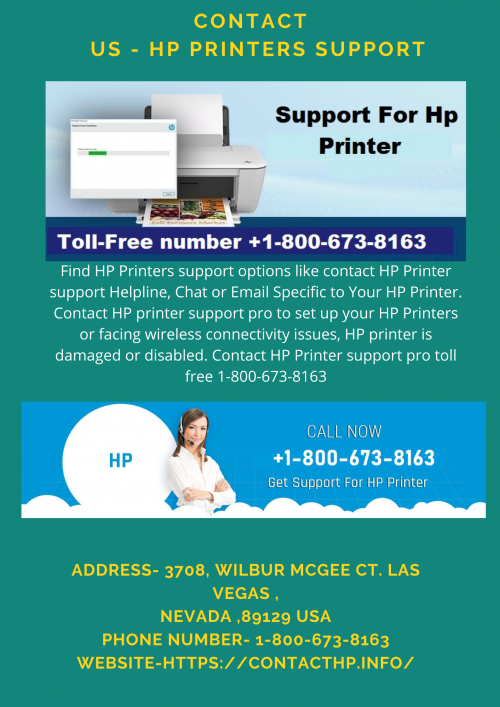 hp printers contact phone number