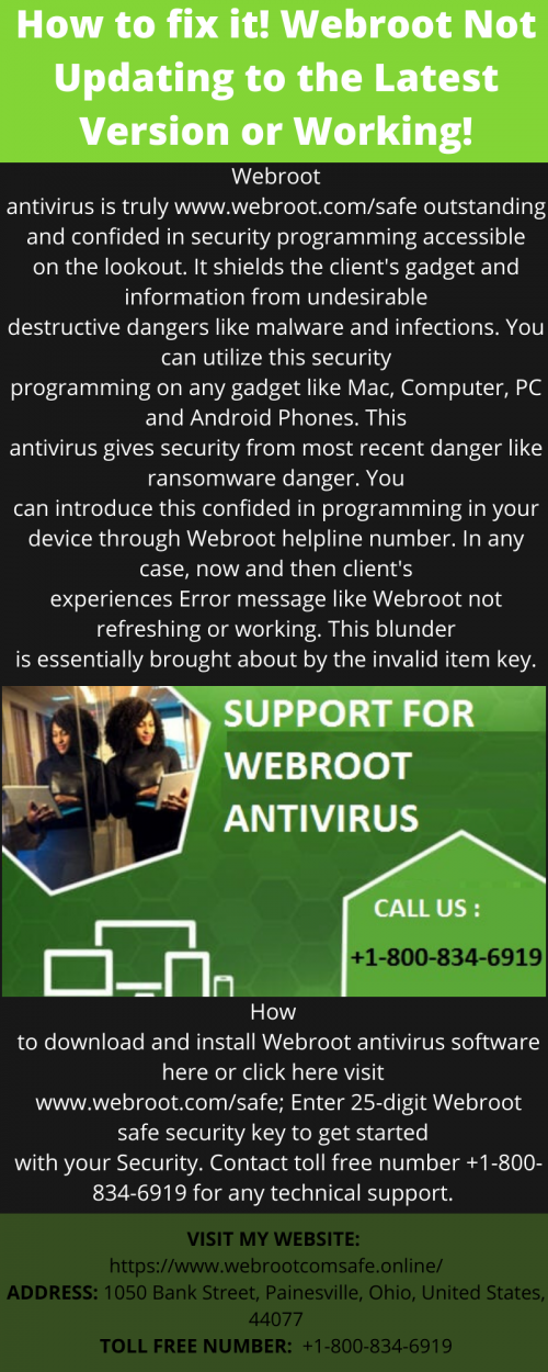 How to fix it! Webroot Not Updating to the Latest Version or Working!