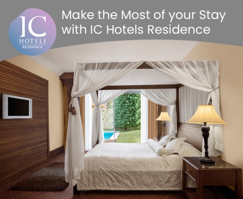 Need a hotel to stay in Antalya city? IC Hotels Residence is one of the best places for you. Here, you get all the amenities and a luxurious living experience as well as private pools in our villas section. While enjoying the peaceful environment, you can just walk a few steps and have lots of fun.