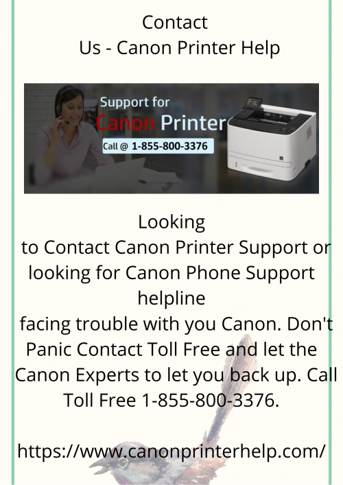 canon printer help